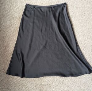 ANTONIO MELANI Sleek Charcoal Midi Skirt